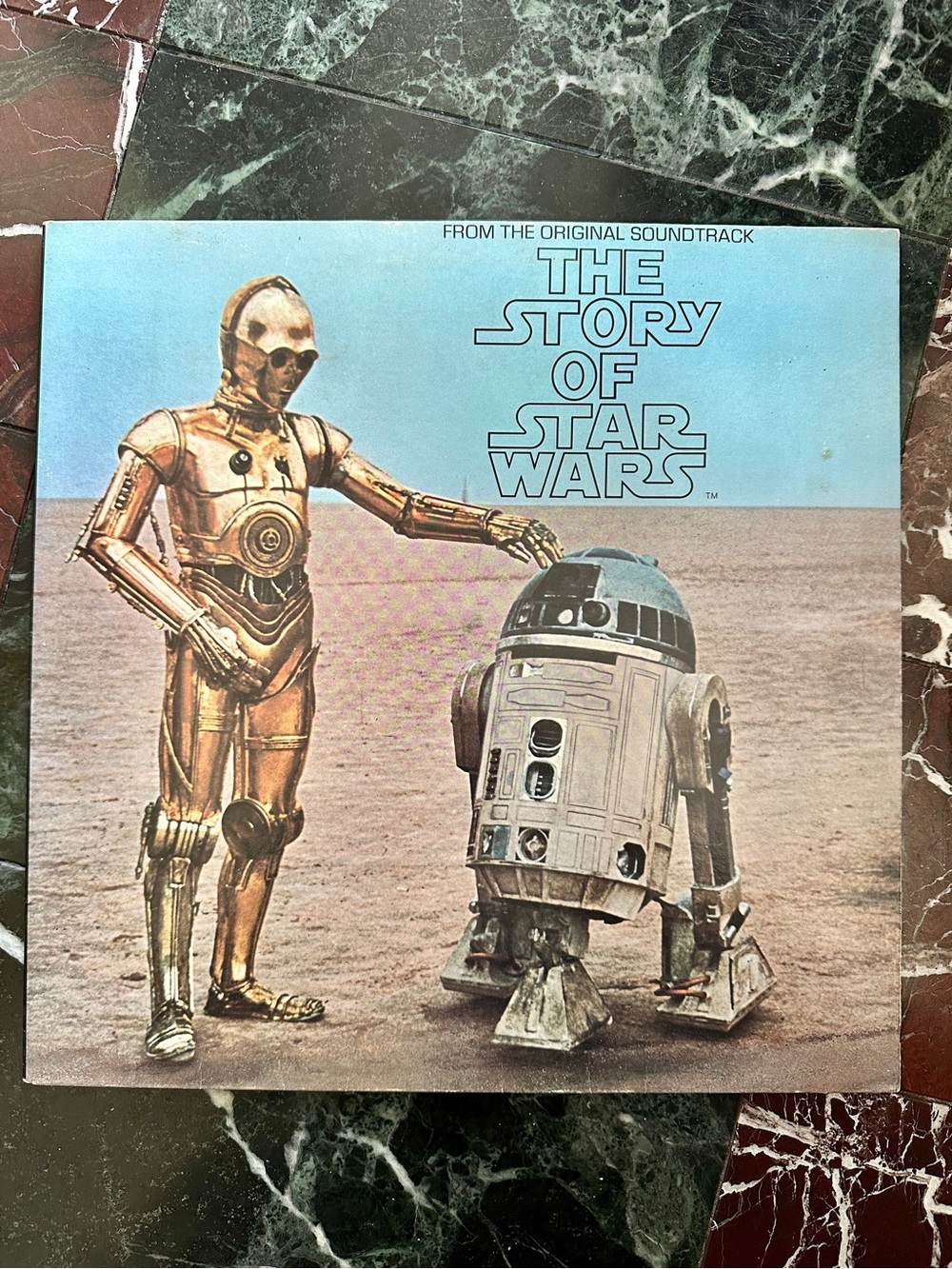 1977 The Story of Star Wars Vinyl LP Record T-550 Complete w/ Booklet VG/VG+